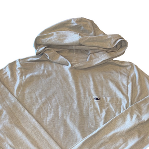 Vineyard Vines Kids Large Edgartown Hooded Long-Sleeve T-Shirt